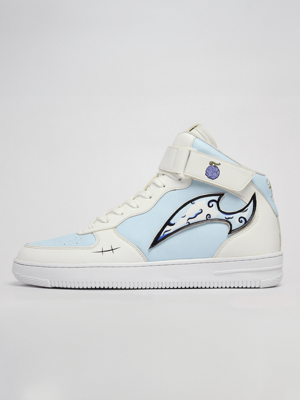 Luffy Gear 5 Anime Sneakers - Bauhau5 One Piece Midstrides