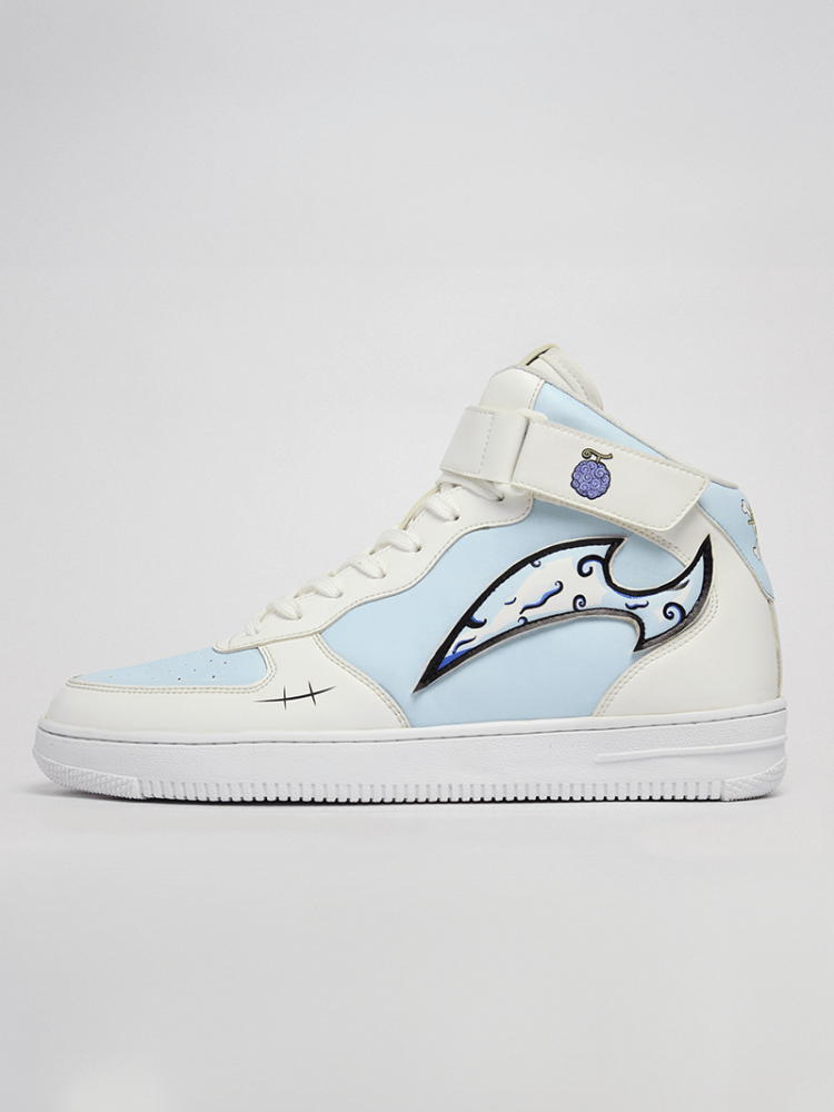 Luffy Gear 5 Anime Sneakers - Bauhau5 One Piece Midstrides