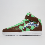 Tanjiro Kamado Anime Sneakers - Bauhau5 Demon Slayer Midstrides